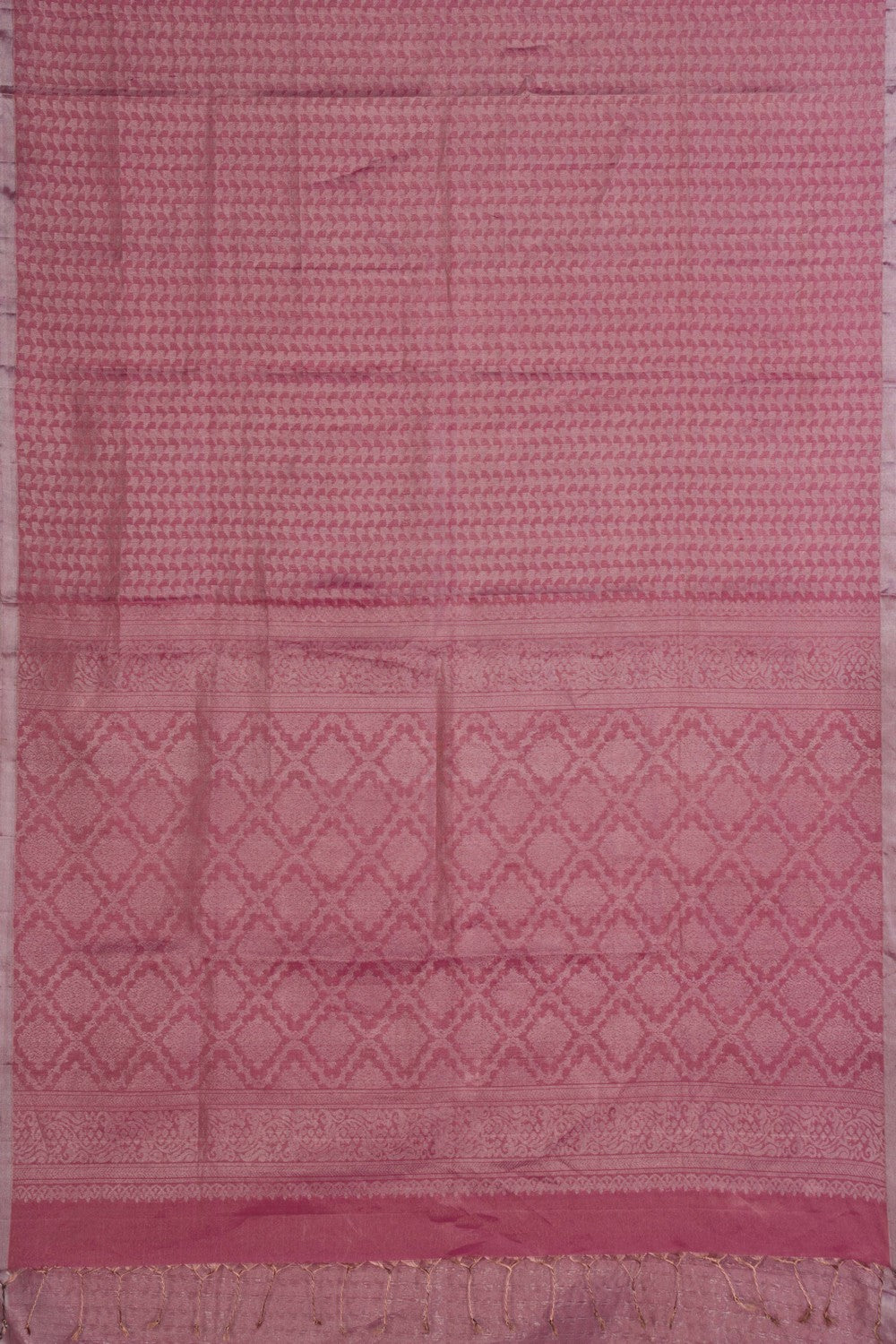 Image of South Tissue Silk Pink Saree